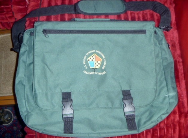 THREE -Dept. Of Defense- MESSENGER SHOULDER LAPTOP BAGS "pristine"