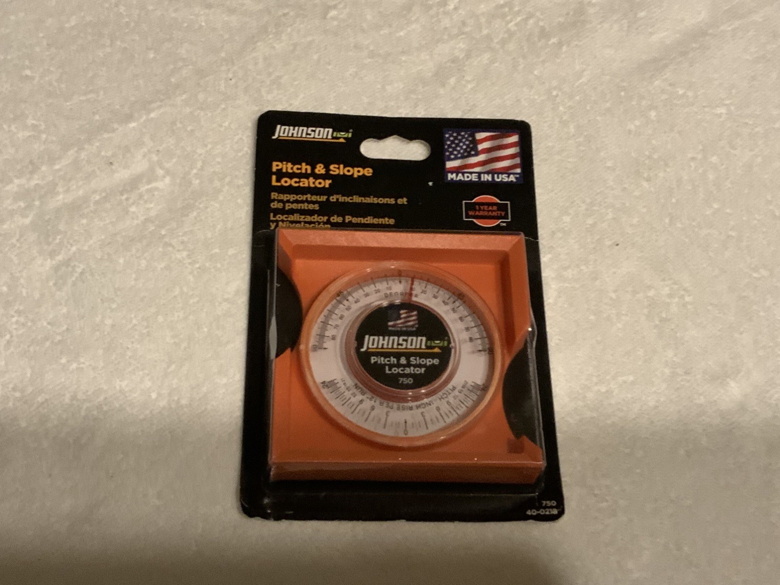 Johnson Level & Tool 750 Locator, Pitch/Slope