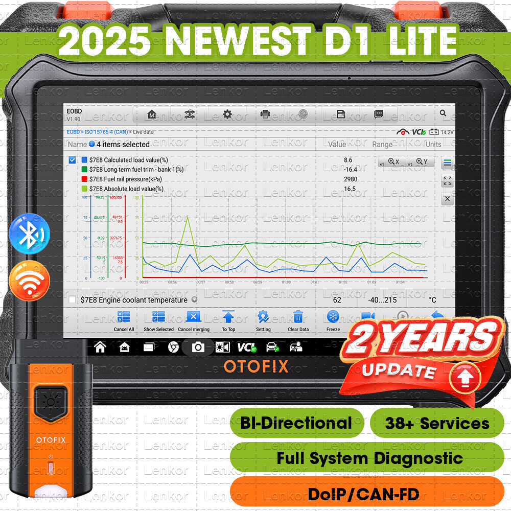 OTOFIX D1 Lite Bidirectional Scanner Full System Diagnostic K-e-y Coding Tool