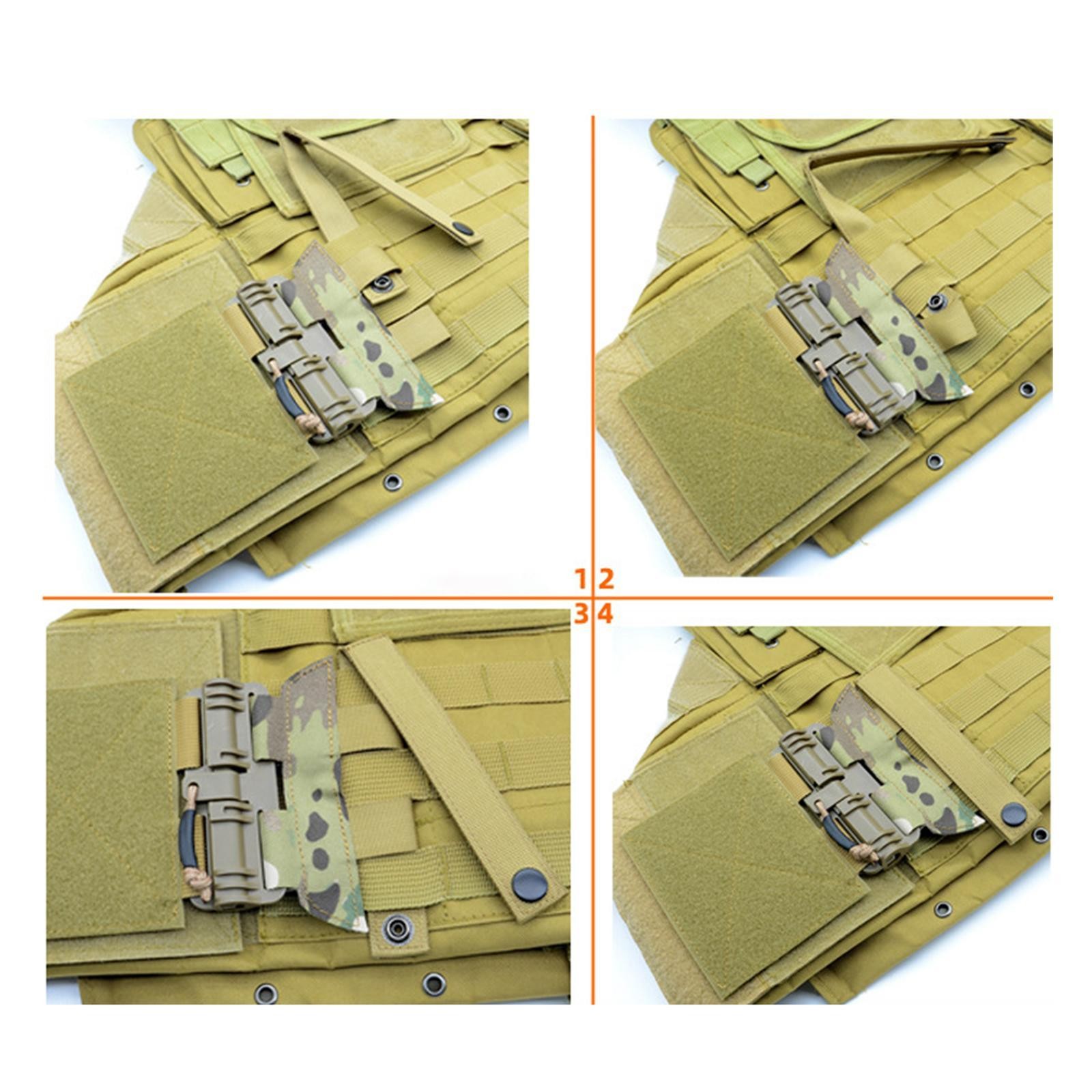 Vest Quick Release Buckle Set Quick Disconnect Tube Cummerbund Adapter Assembly