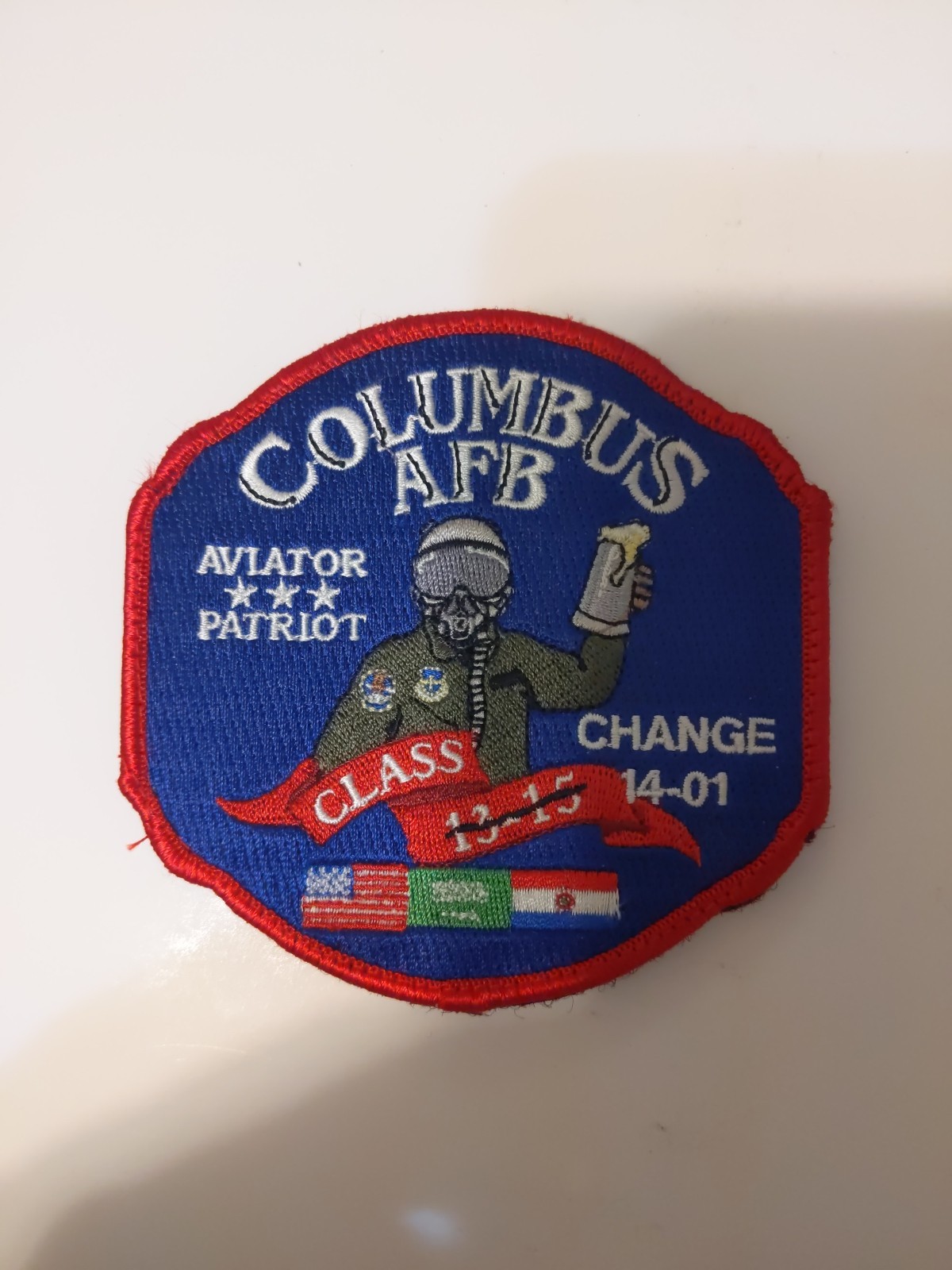 USAF Columbus AFB Aviator Patriot Class Patch 14-01