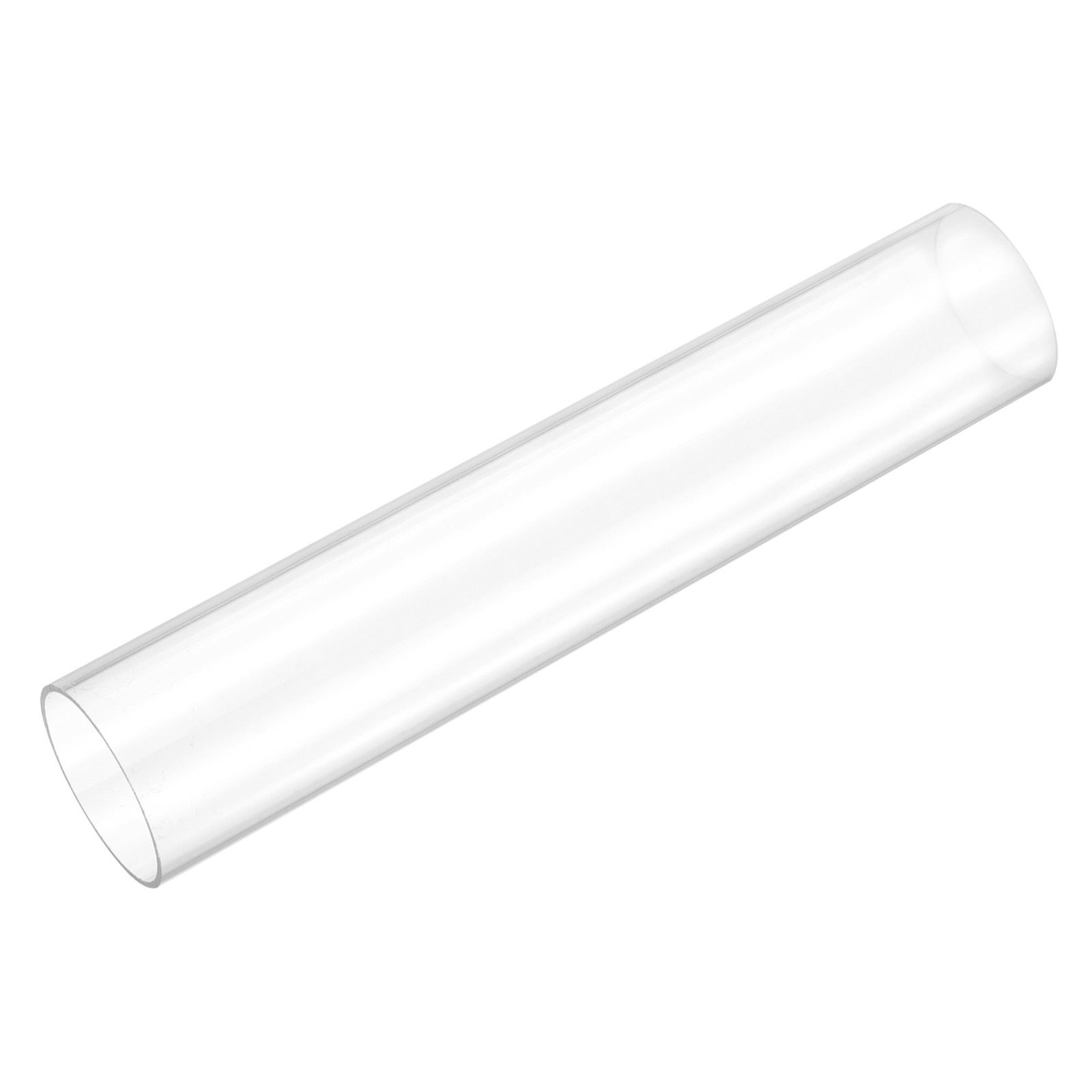 Rigid Round Clear Tubing 28mm ID x 32mm OD x 150mm Length Plastic Tube