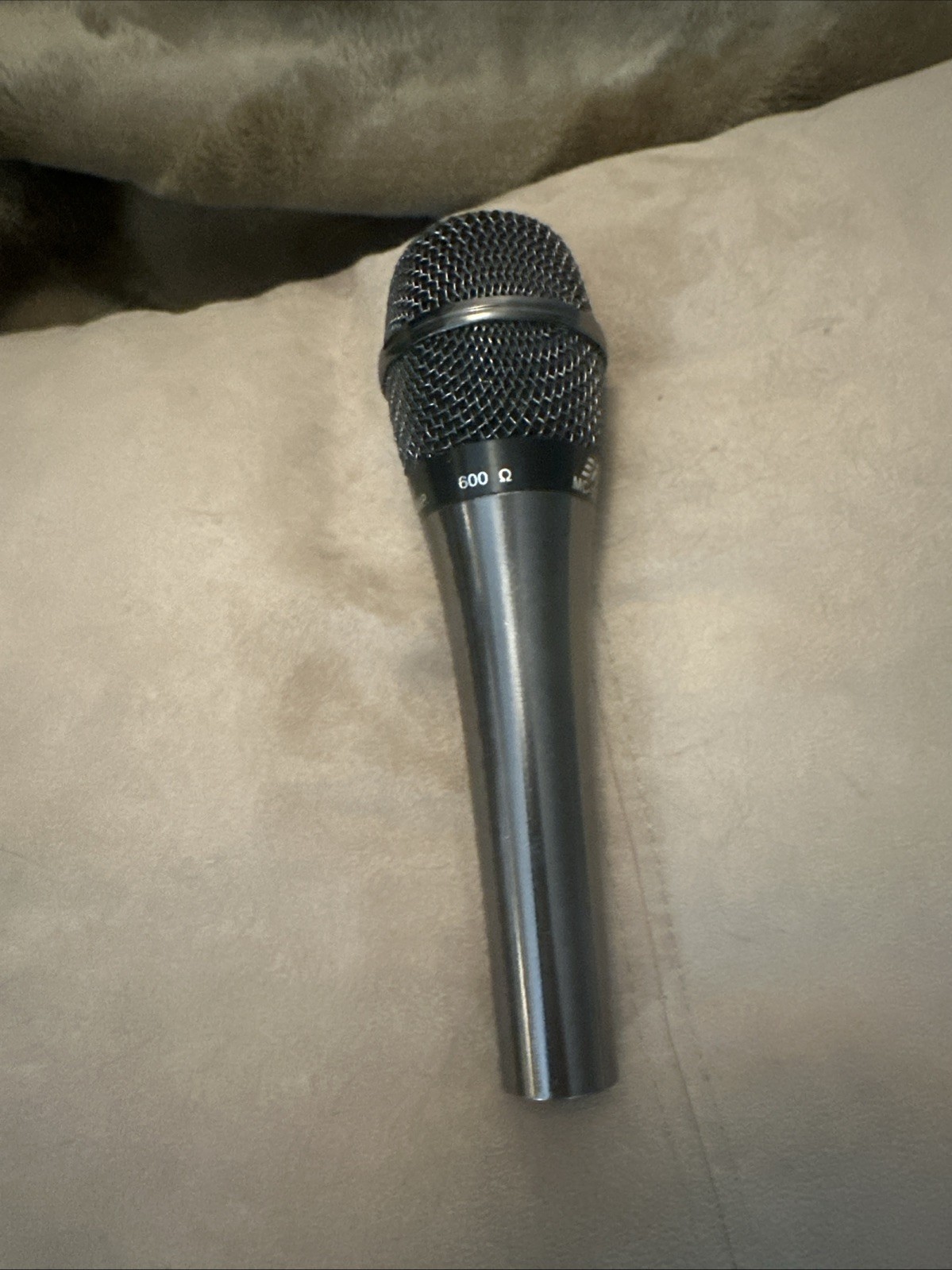 ER MC-123 Dynamic Uni-directional Microphone Black Recording 600 Ohms Tested