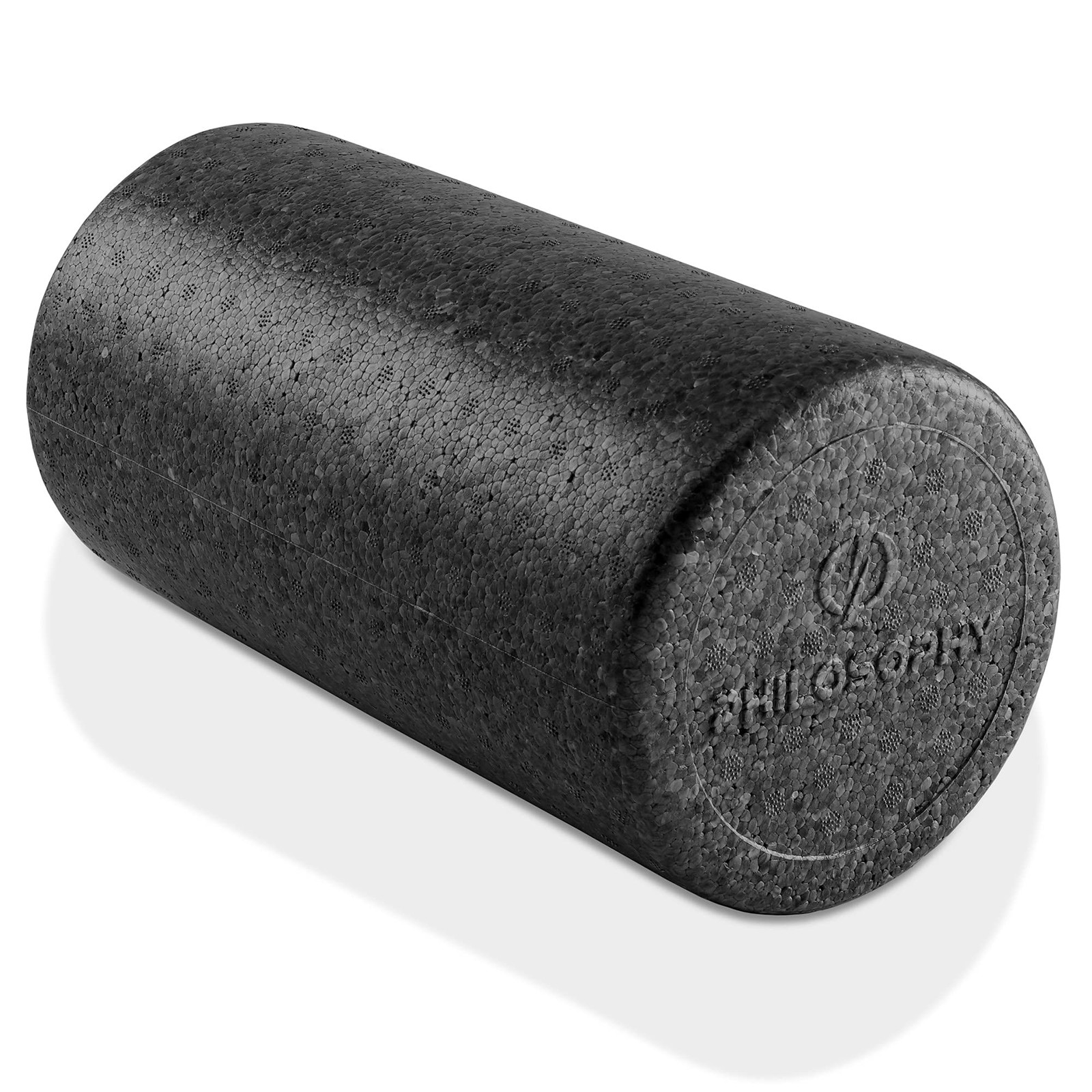 12" High-Density Foam Roller for Exercise, Massage, Muscle Recovery - Round, ...