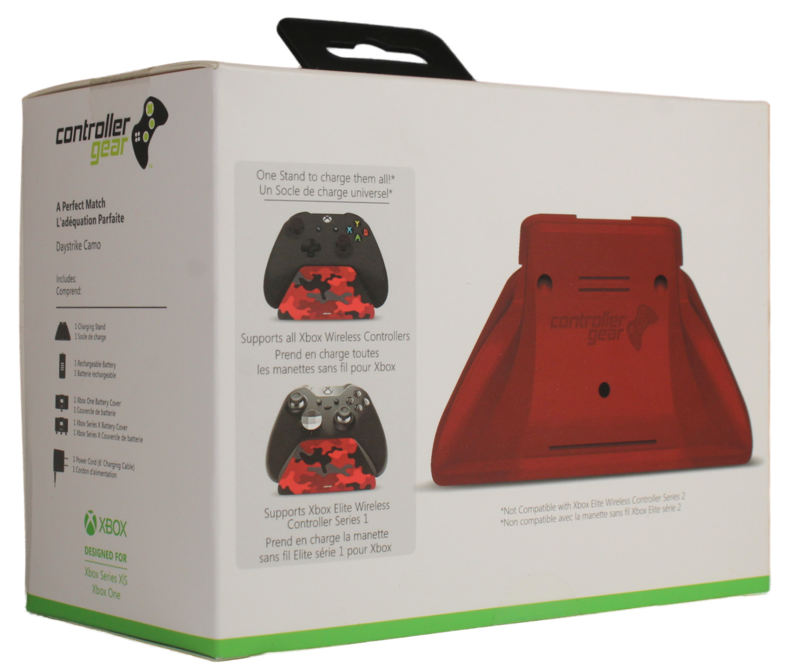 Controller Gear Daystrike Camo Universal Xbox Pro Controller Quick Charge Stand
