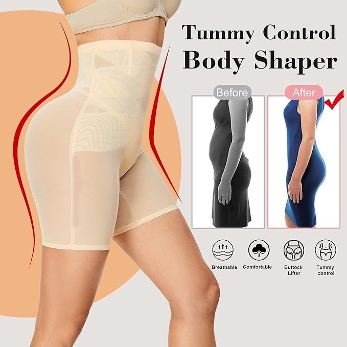 High-Waisted Knickers Tummy Control Shapewear Medium for a slimming effect BRO8