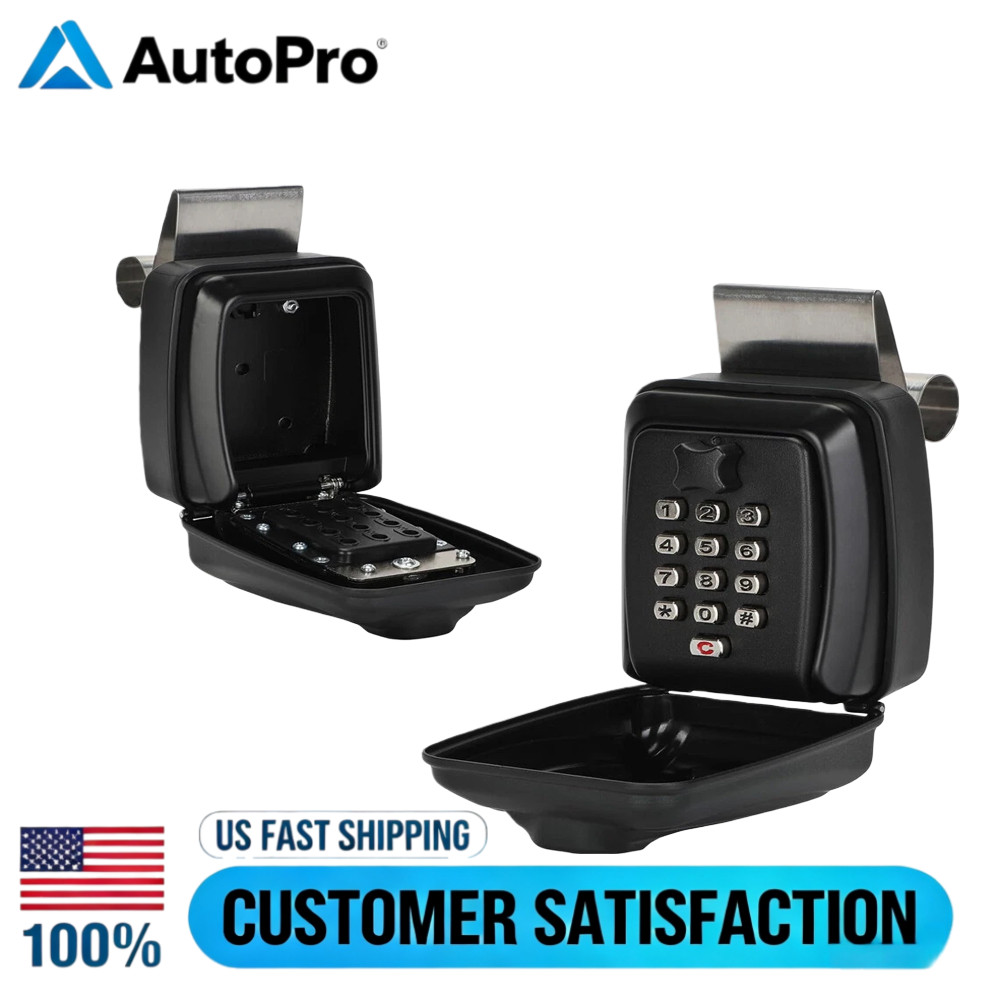 Upgrade SL-591 Car Lock Box Car Window Punch Button Lock Box For Ride Share US