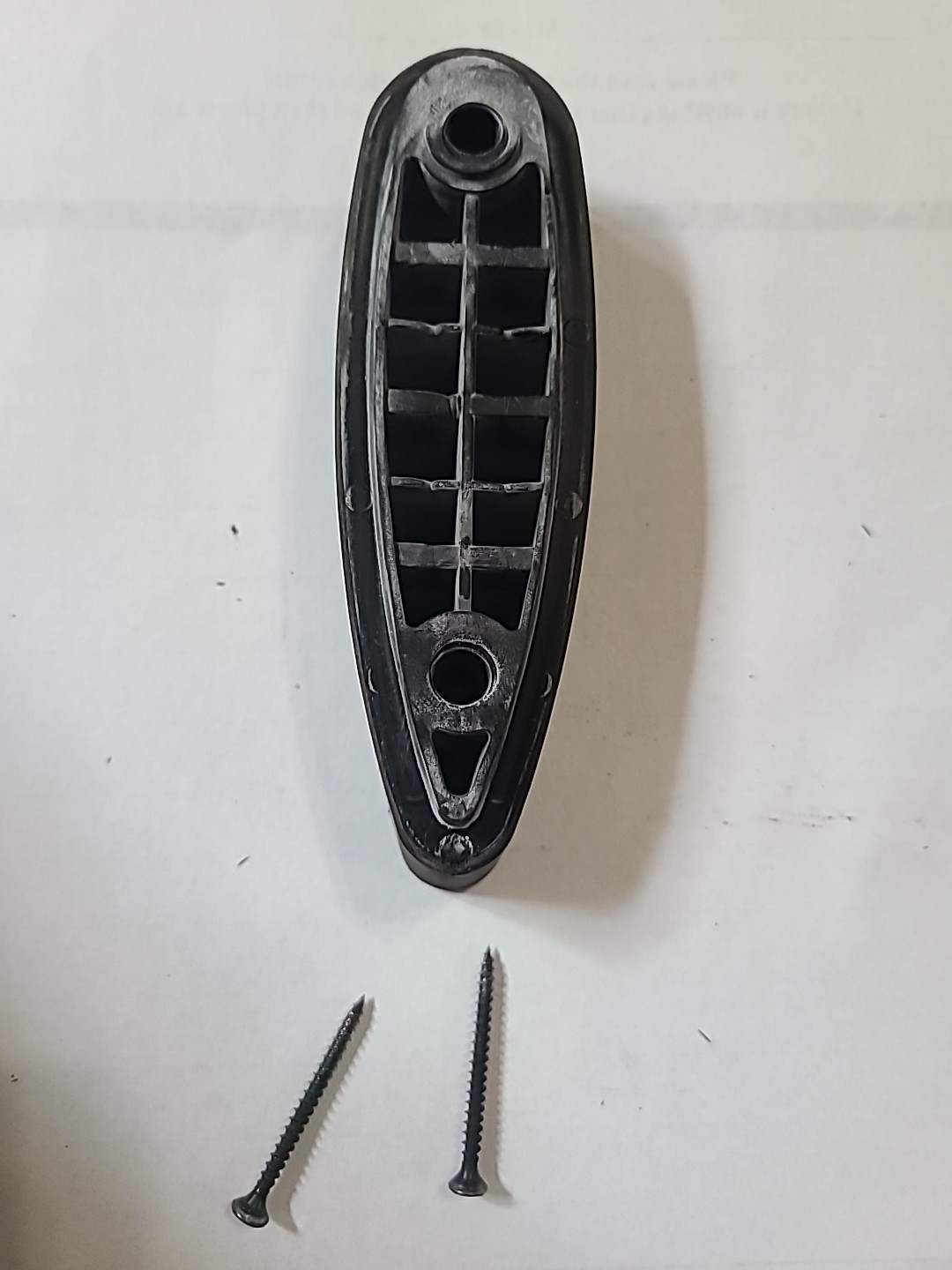 CVA Buckhorn Mag Butt Pad with Screws Buck Horn Muzzleloader Buttpad Inline
