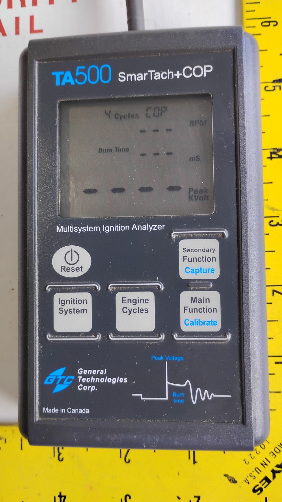 TA500 Smartach + COP Multisystem Ignition Analyzer TESTED GOOD AUTOMOTIVE