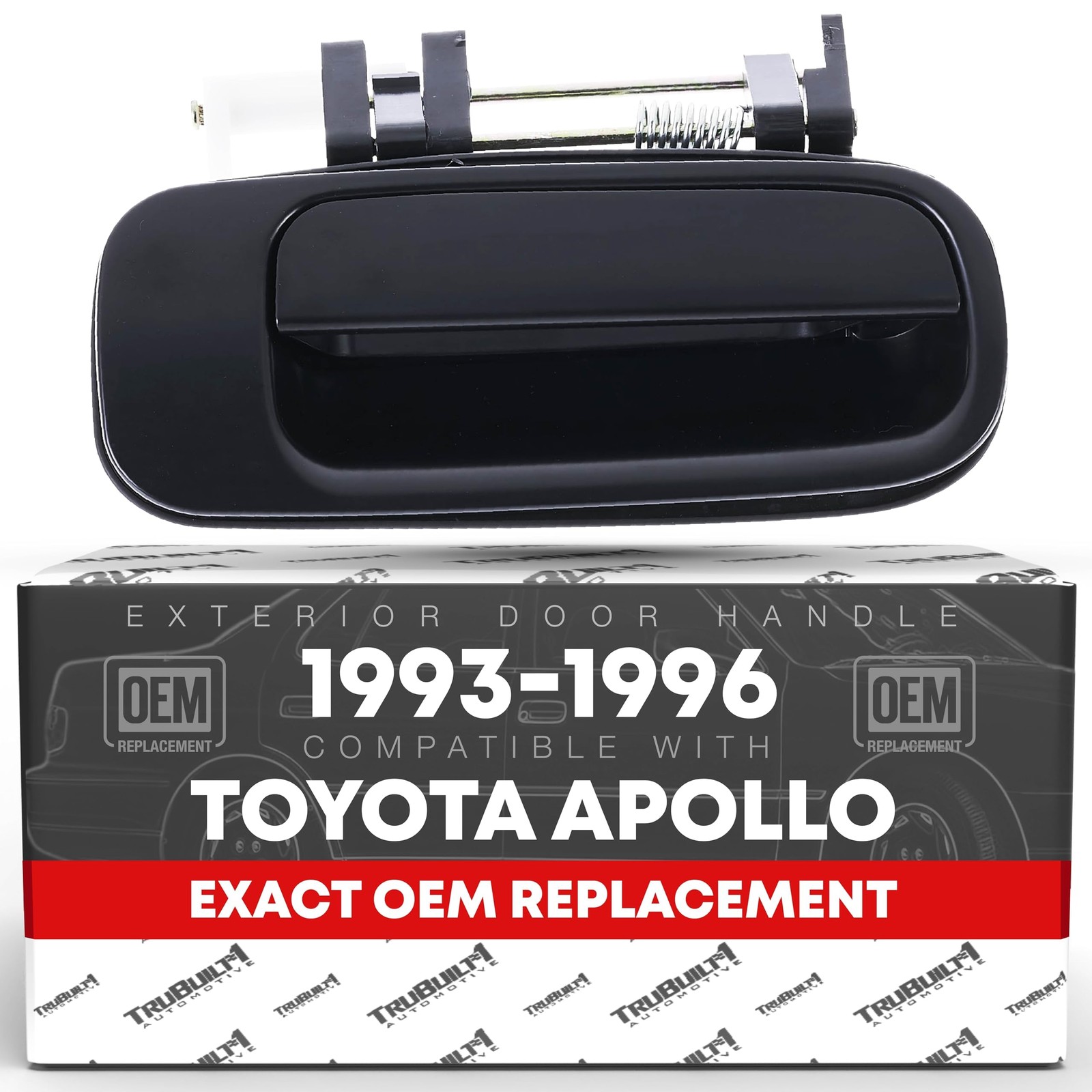 Exterior Rear Passenger Door Handle Replacement - Compatible with 1993-1996 T...