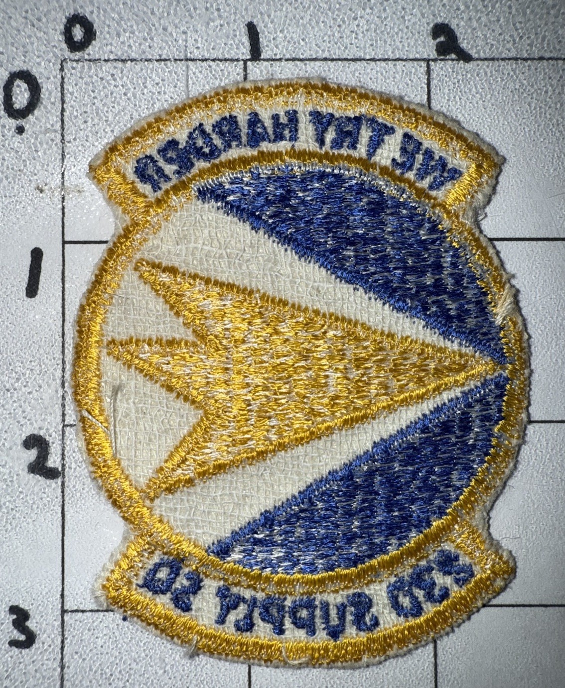 Vietnam War - 1970s 23rd Supply Squadron Patch (12)