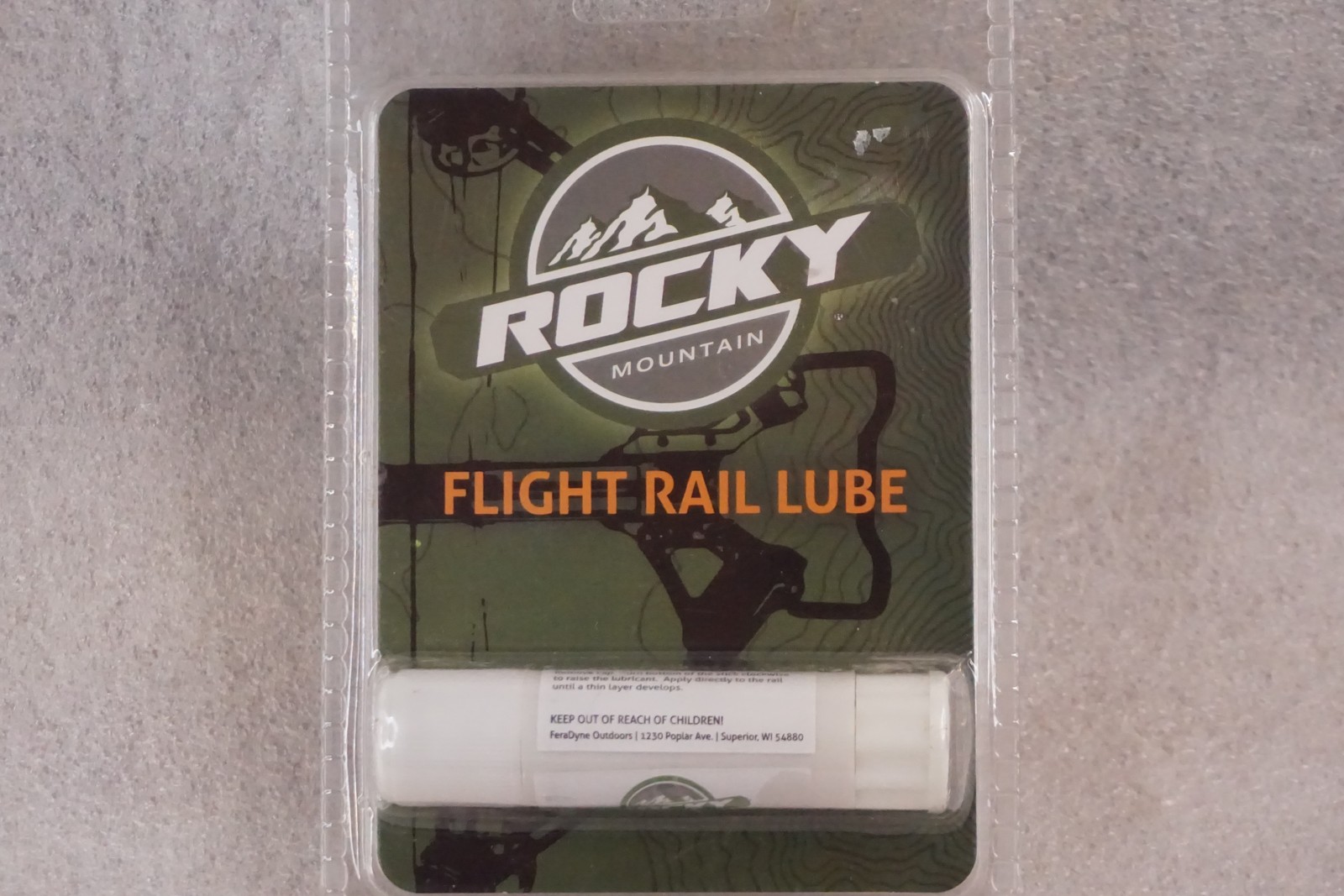 Rocky Mountain Flight Rail Lube Crossbow Rail Lubricant Stick Silicone Archery