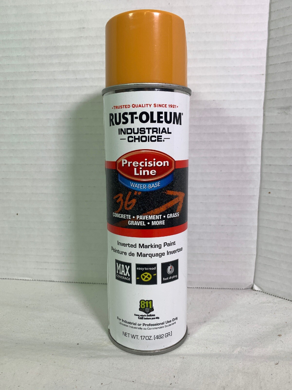 Rustoleum M1800 System Precision Line Inverted Water Based Marking Spray Paint