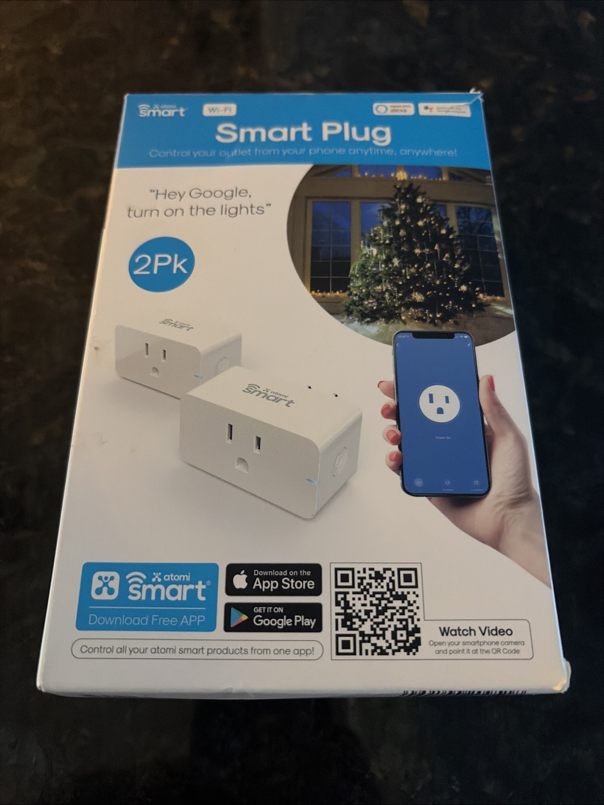 Smart WLPP1CFH Smart Plug - White (2 Pack)