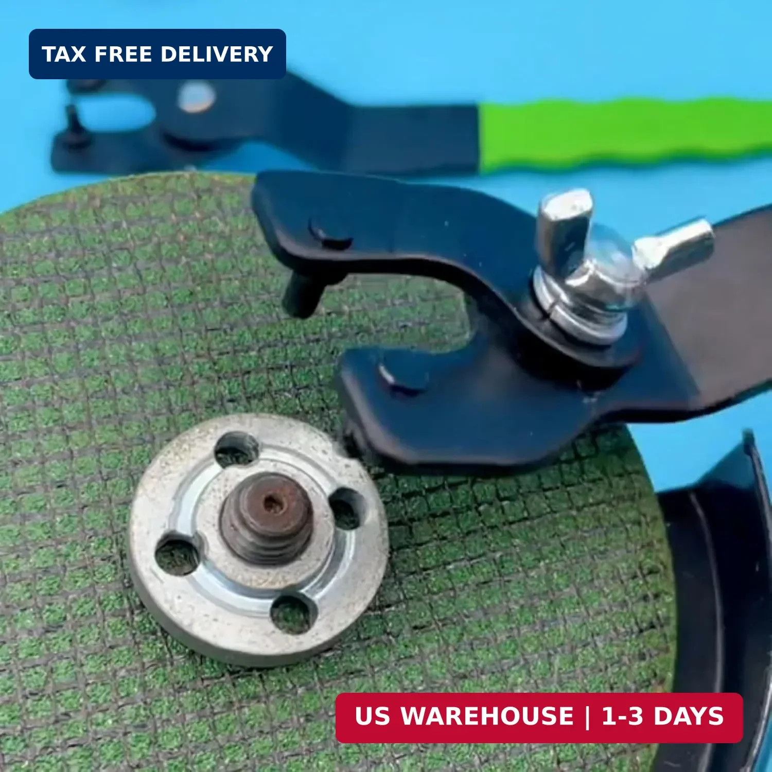 5/8"-11 Angle Grinder Extension Shaft Connecting Rod 3PCS with 1PC Universal Adj