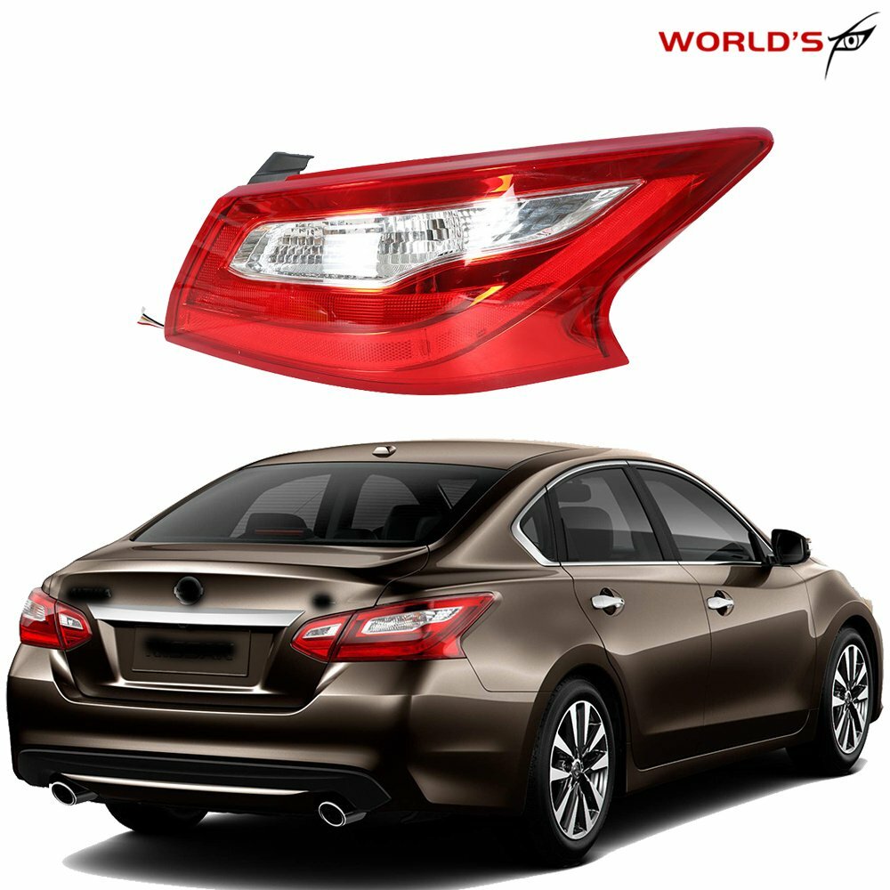 Outer Side Tail Light For 2016 2017 2018 Nissan Altima Rear Passenger Right Side