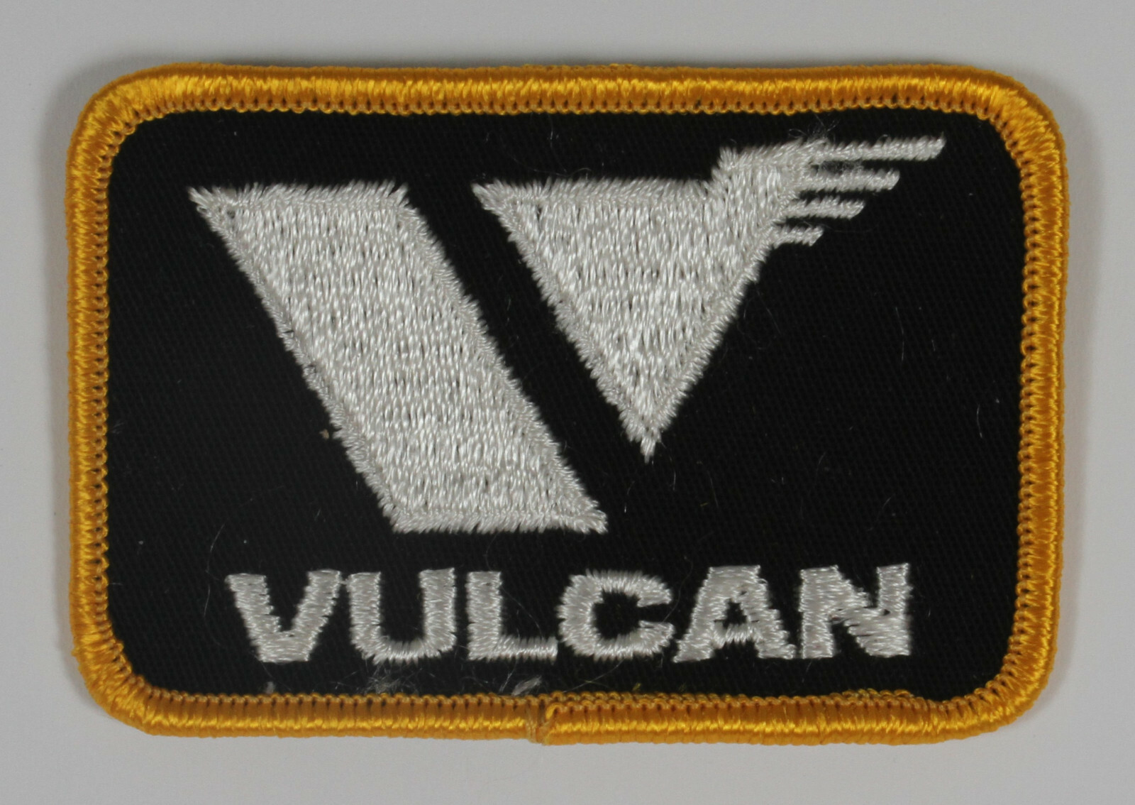Vintage Kawasaki Vulcan Motorcycle patch 3 by 2