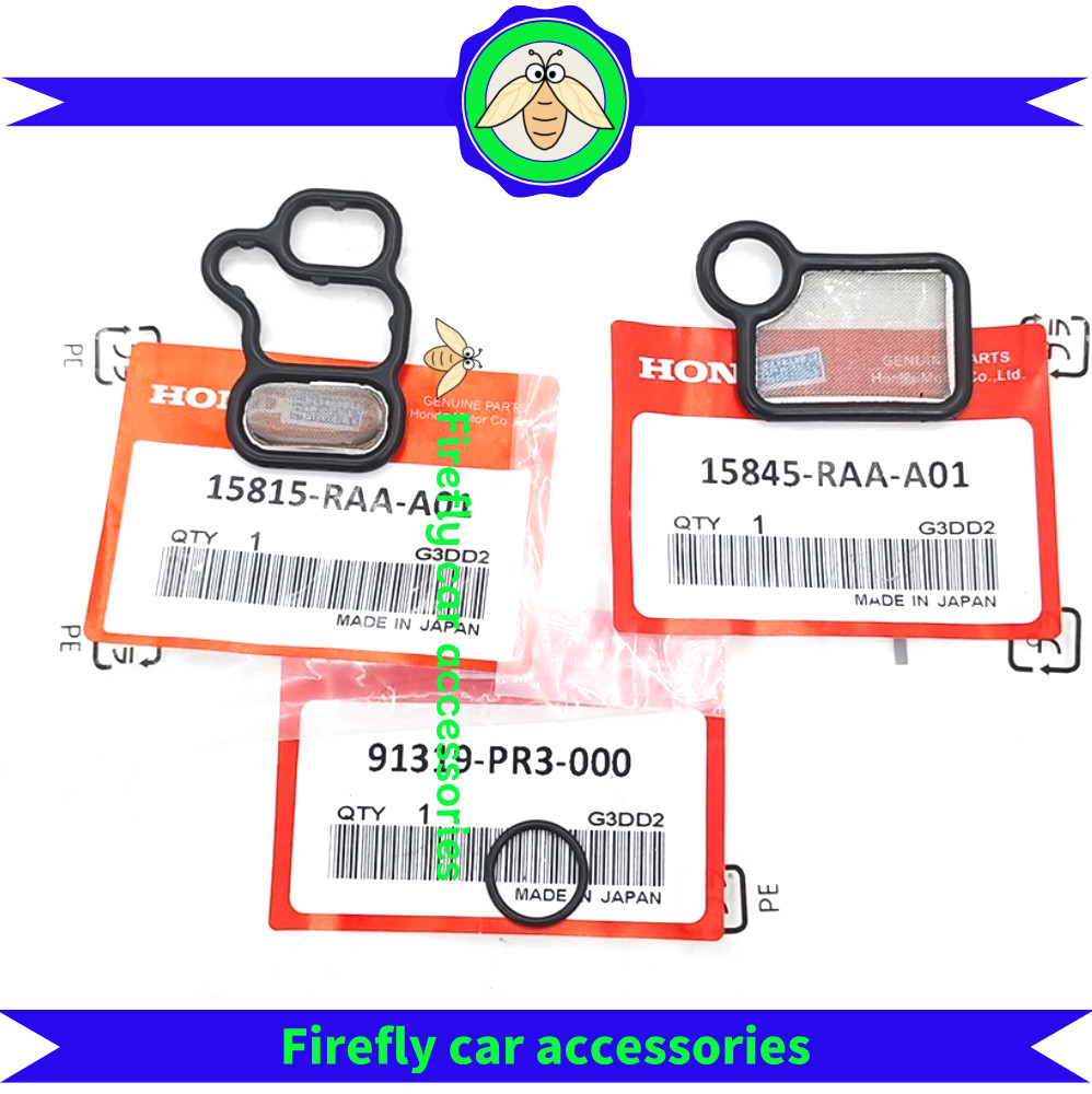 OEM 3PCS Solenoid Spool Valve Gasket Kit Fit For 02-12 VTEC K-series Honda Acura