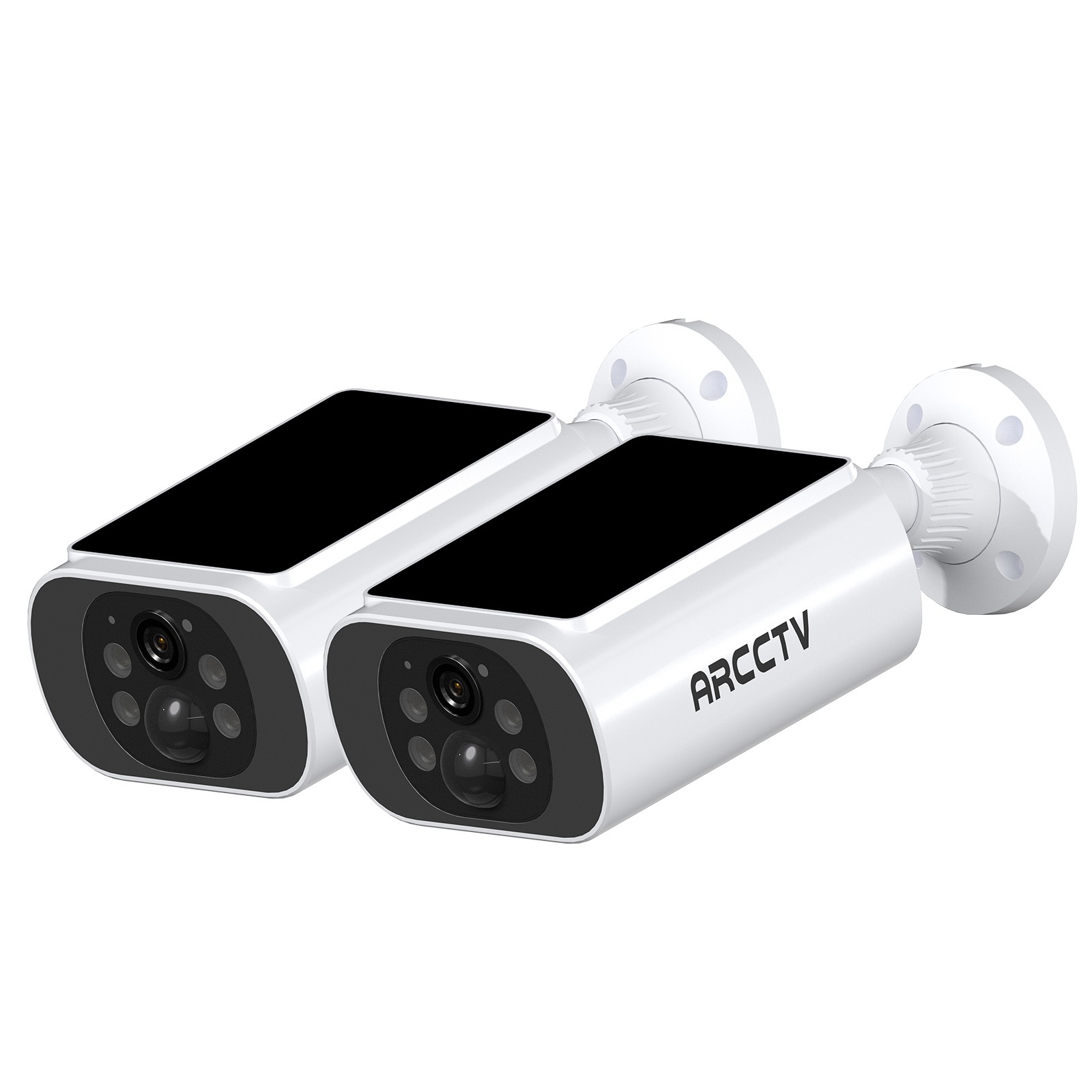 ARCCTV Home Security Camera 4MP Solar Battery Wireless WiFi Outdoor Garden