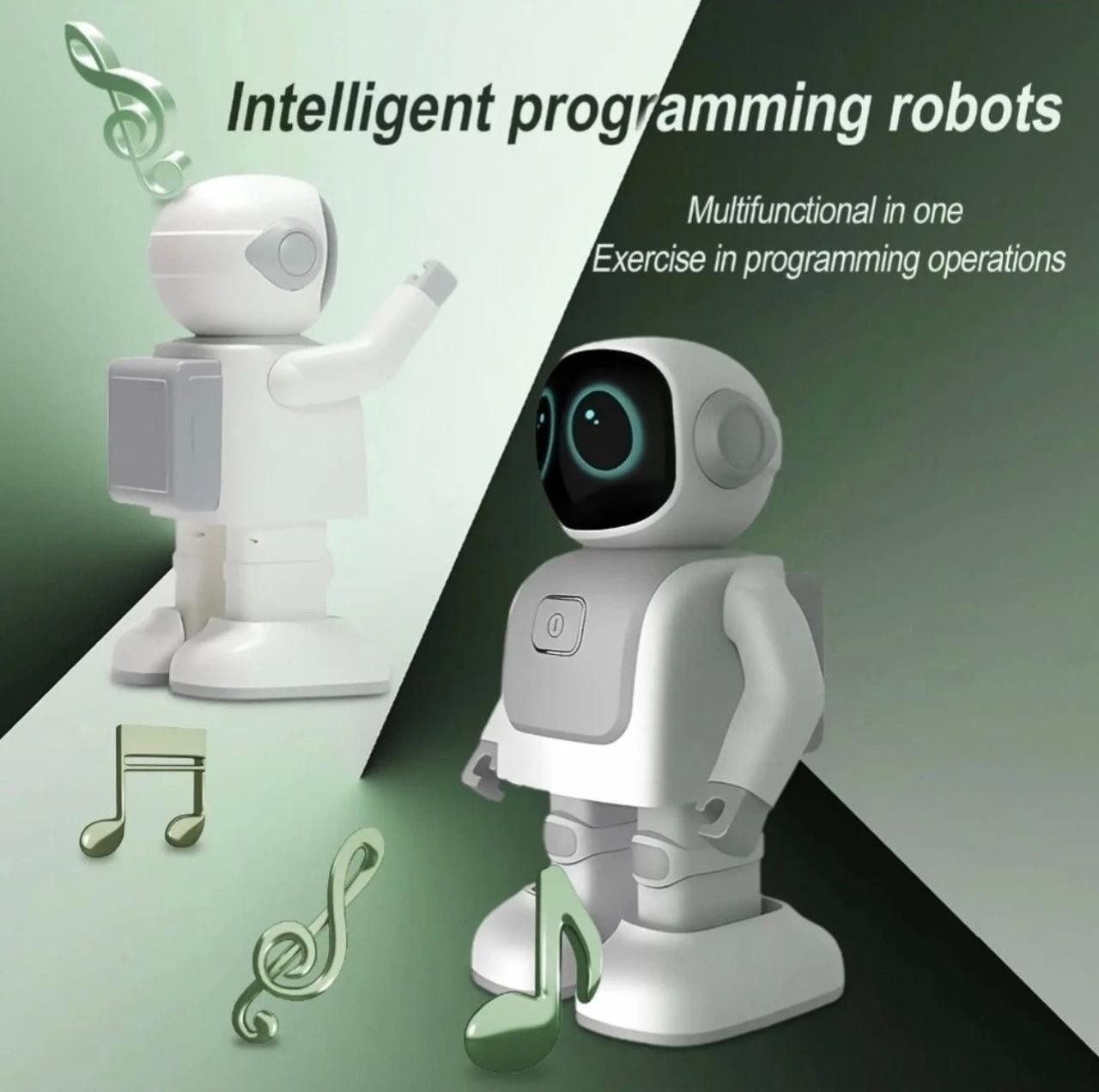 Interactive Dancing Robot Bluetooth Speaker | LED Eyes | USB-C Rechargeable