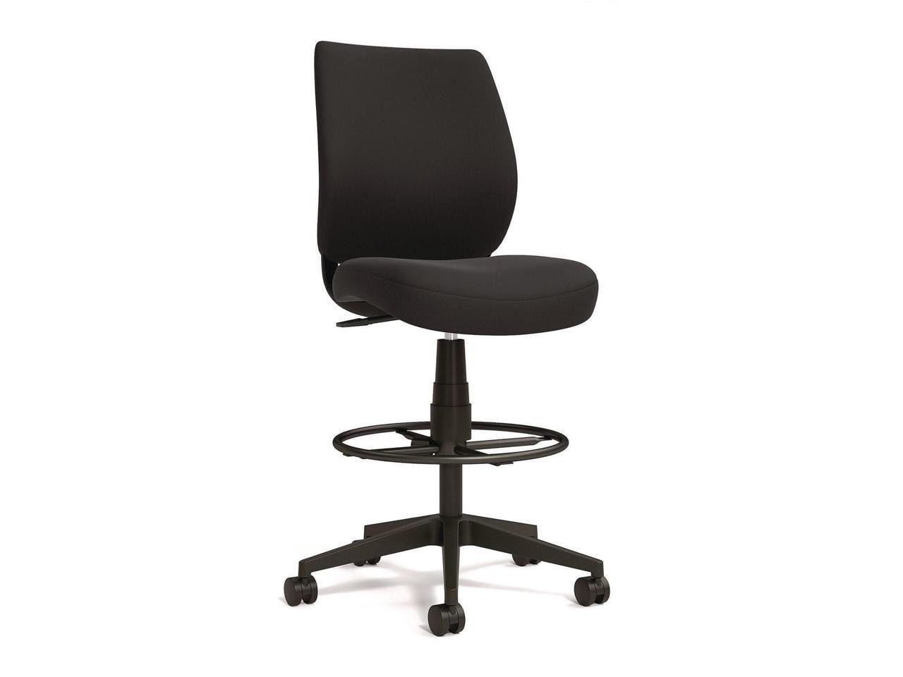 Alera Wessex Drafting Stool, Fabric - Supports Up to 275 lb - 27.95 to 33.66 Sea
