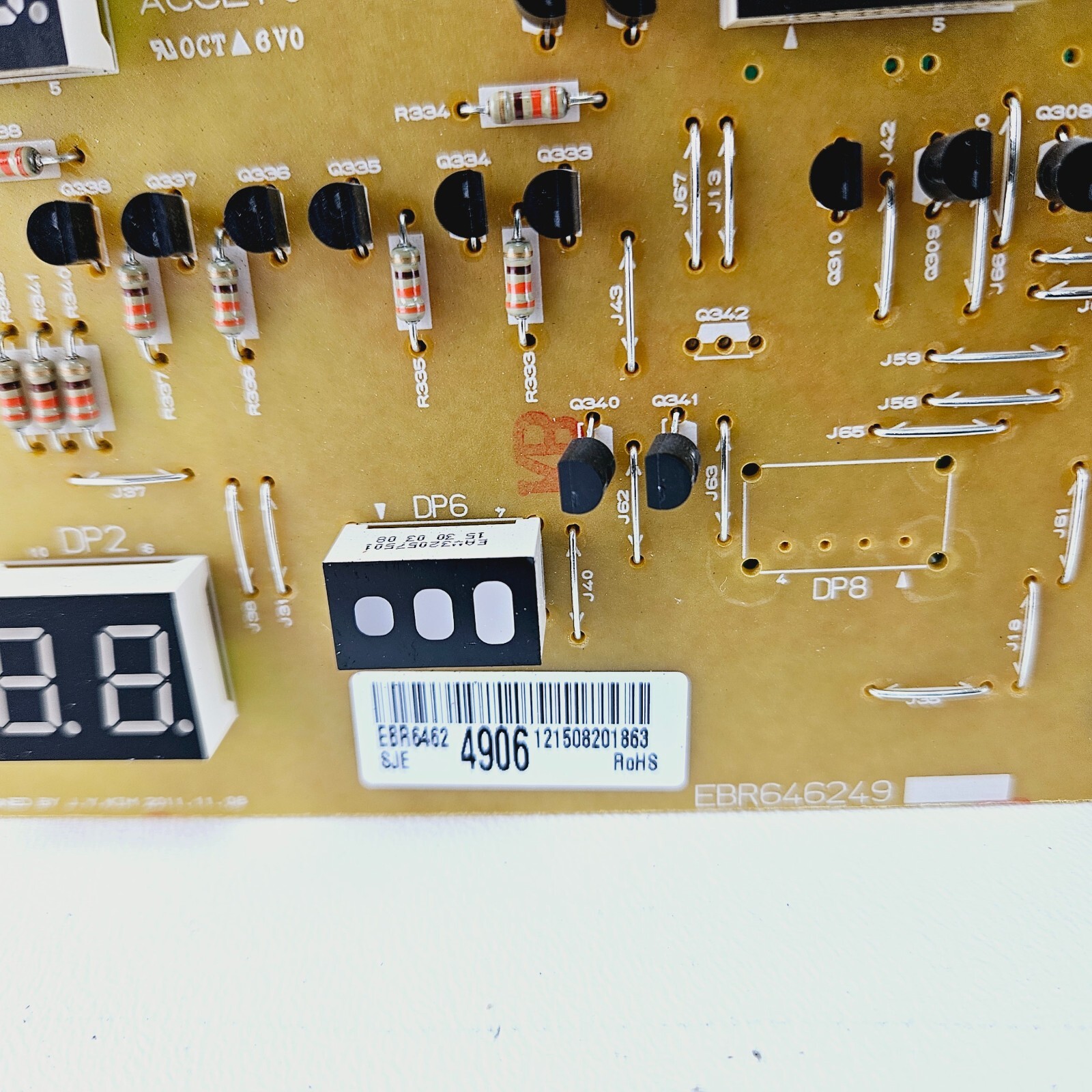 Genuine LG Range Oven Control Board Assy # EBR77562702 EBR64624906
