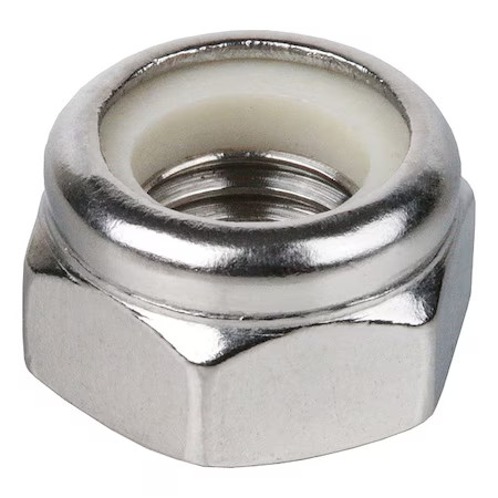 Zoro Select Nlx500120z-050P Nylon Insert Lock Nut, M12-1.25, Steel, Class 10,,