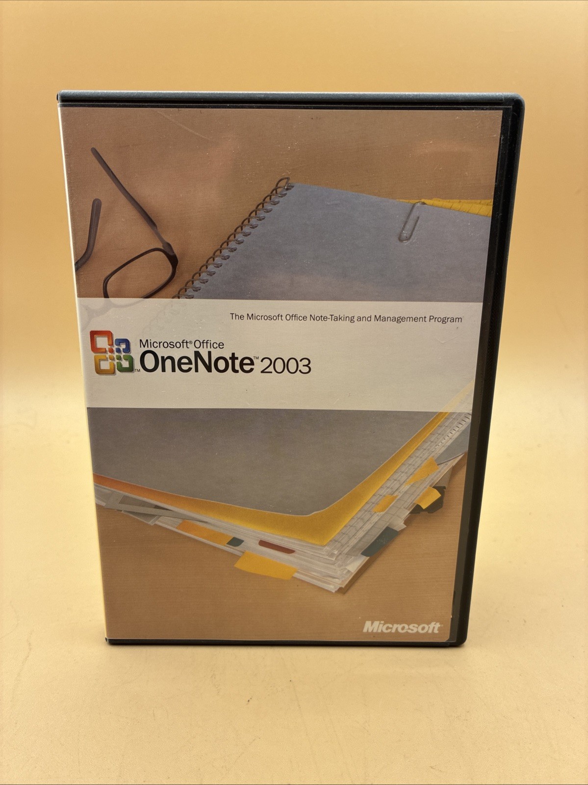 Microsoft Office OneNote 2003 CD in Case w/ Product Key