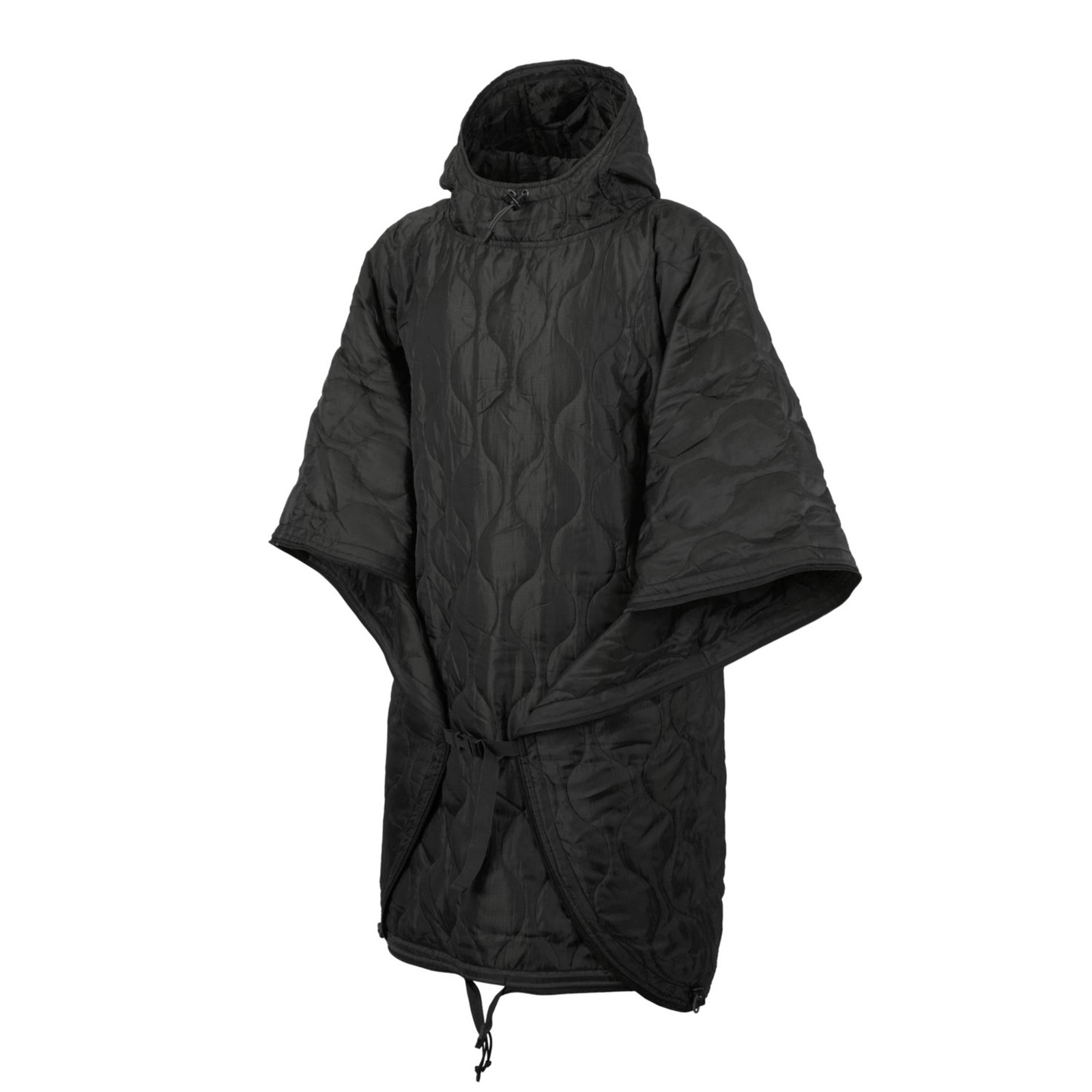 Helikon-Tex SWAGMAN ROLL Basic Poncho Thick Winter Padding Blanket Quilt Black