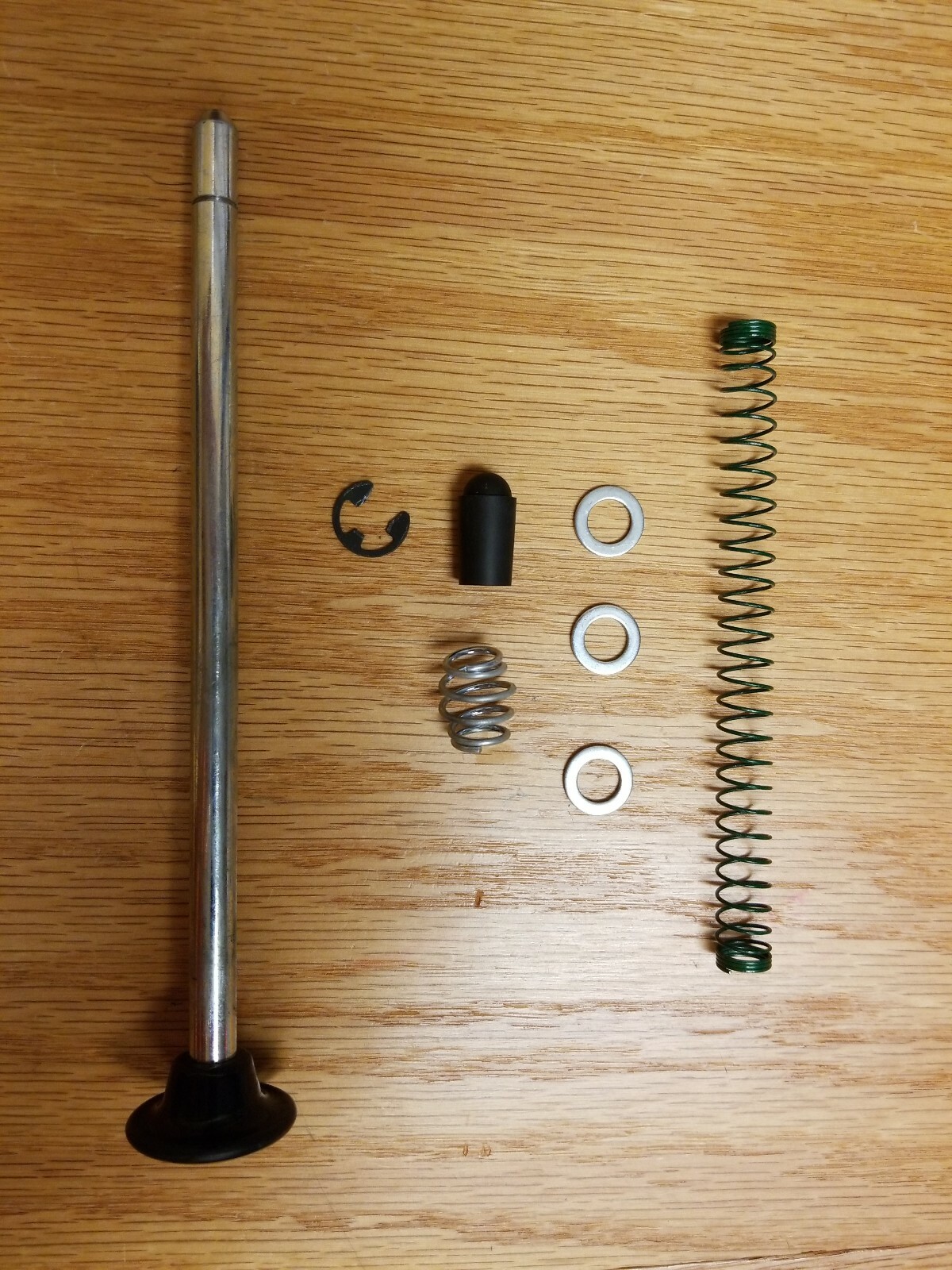 New Pinball Machine Shooter Rod Ball Plunger Repair Kit green spring black tip