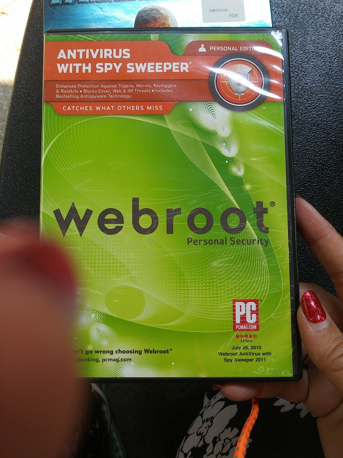 PC Webroot Personal Security Edition Antivirus With Spy Sweeper Windows 7 2011