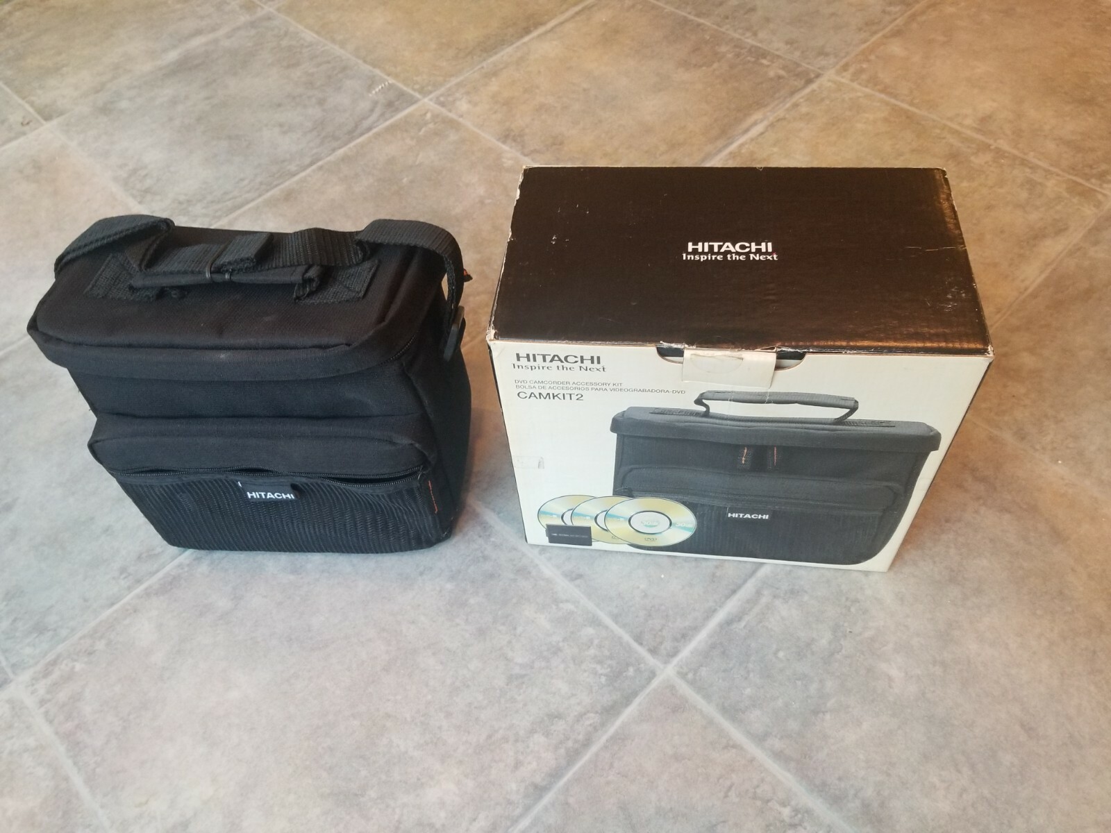 Hitachi Camera Bag DVD Camcorder accessory padded CAMKIT2