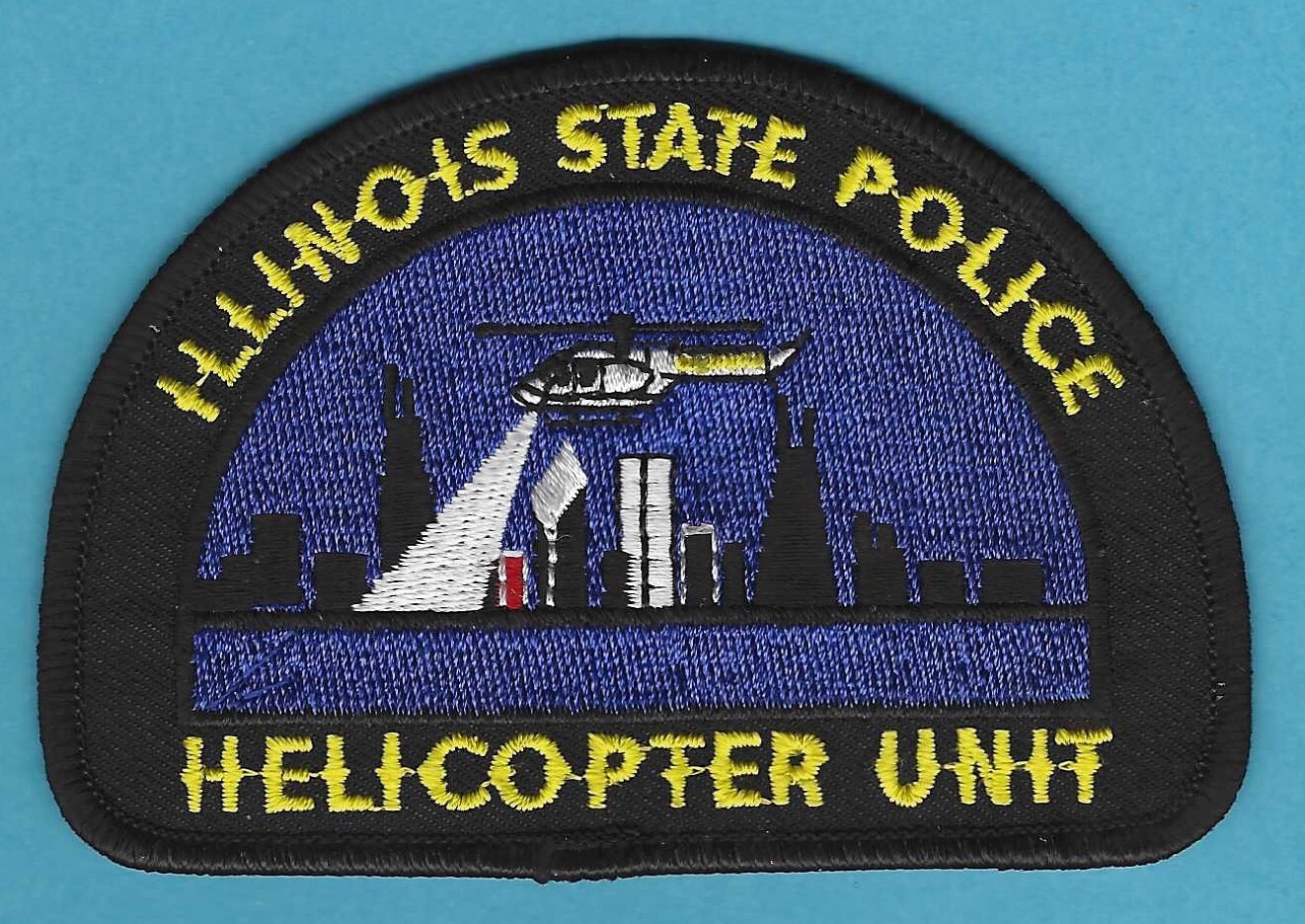 ILLINOIS  STATE POLICE HELICOPTER UNIT SHOULDER PATCH