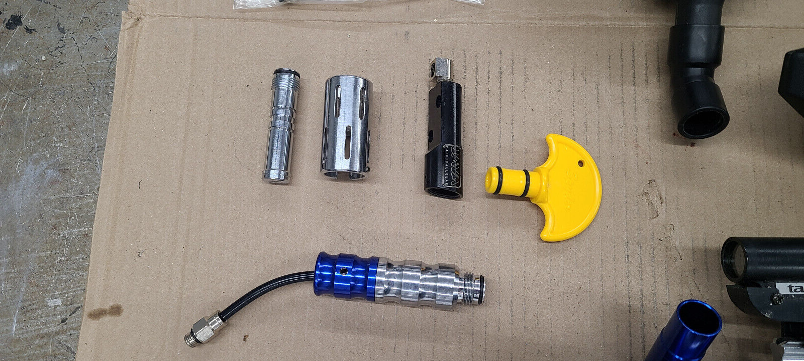 Spyder Shutter Paintball Marker ~ HUGE LOT ~