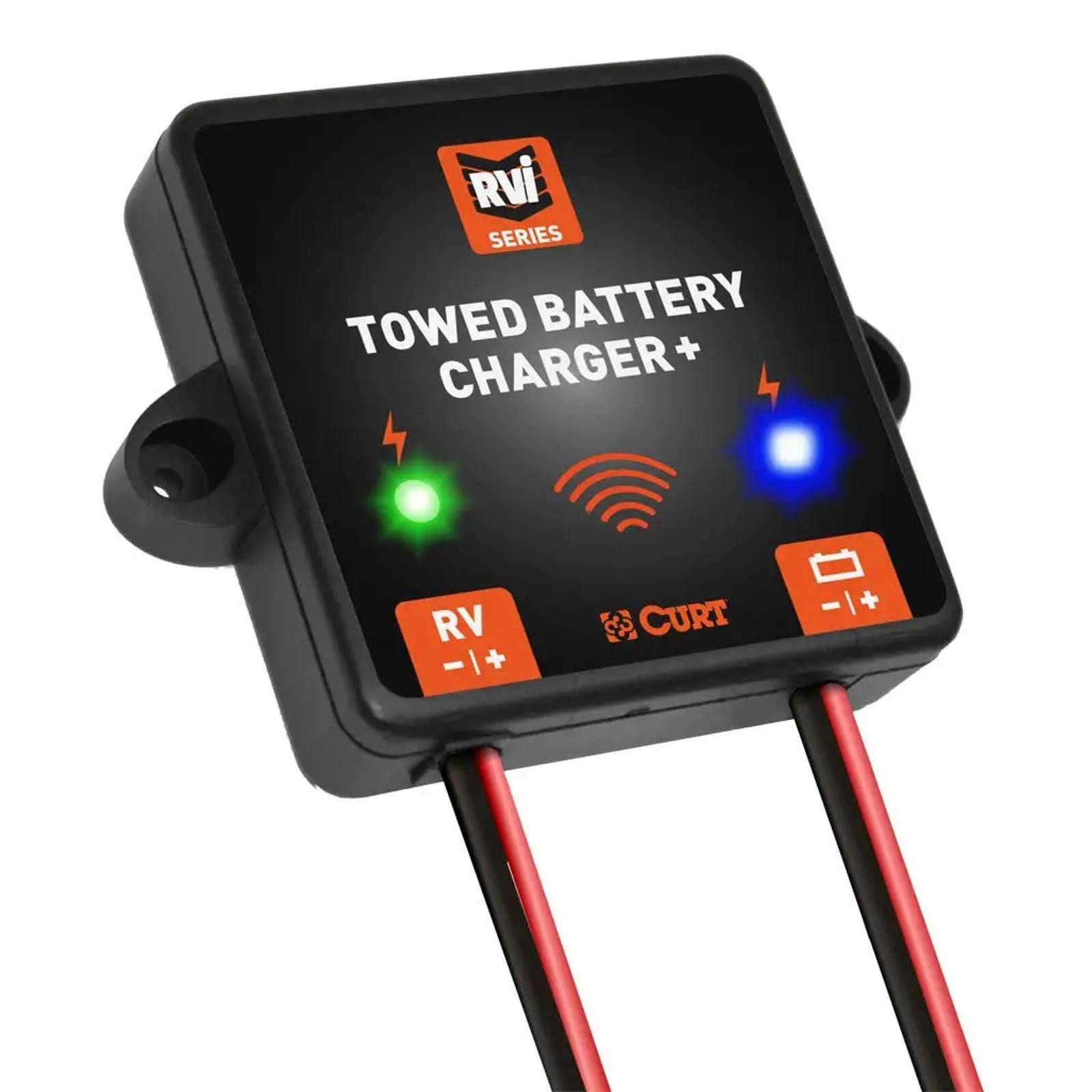 Curt RVIBrake Towed Battery Charger Plus for Flat Towing 52204
