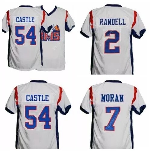 Blue Mountain State Thad Castle Alex Moran Radon Randell Jersey Custom Youth/Men