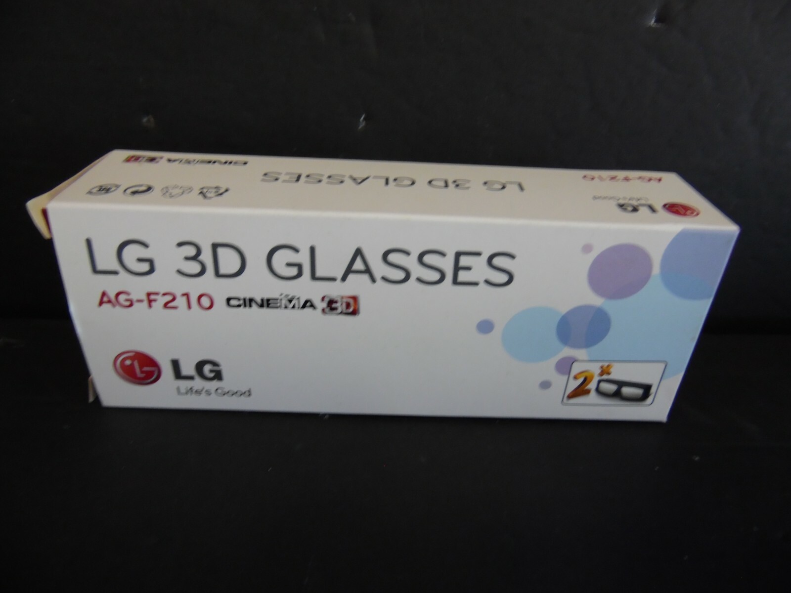 LG AG-F210 3D Glasses (OPEN BOX)