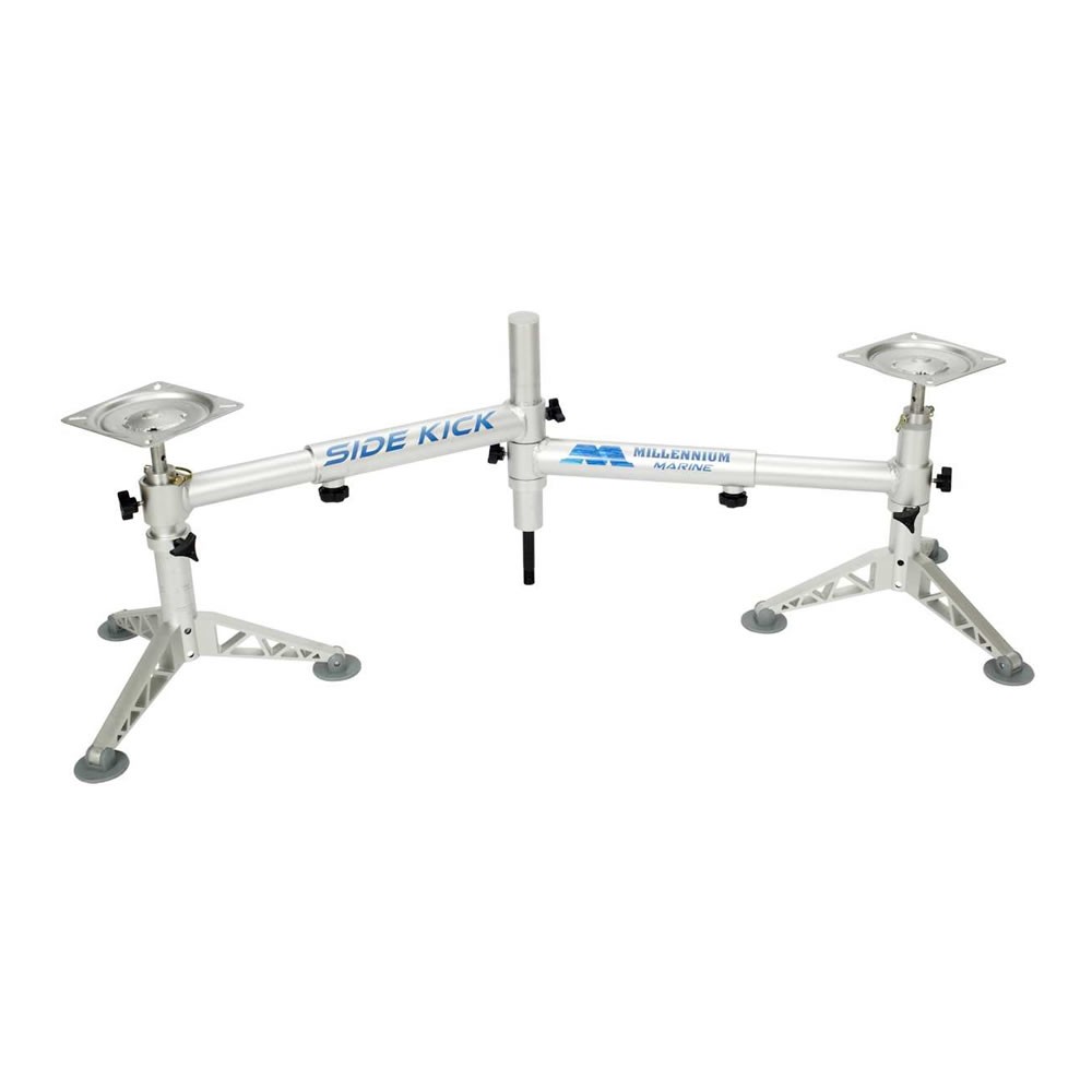 Millennium Ss-Sms-1108969 Sidekick Fishing Double Seat Pedestals Seats