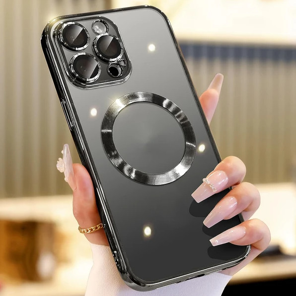 Iphone 14 13 12 11 Pro Max Case-Mag Safe Magnetic-Camera Lens Cover