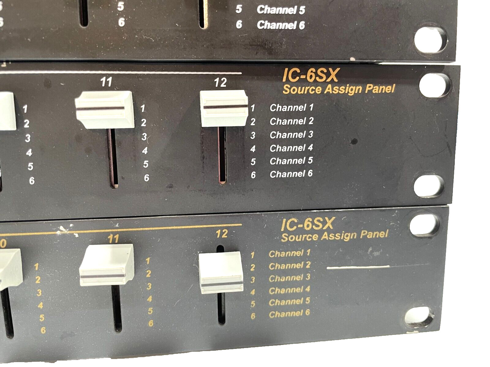 Audiocom IC-6SX Source Assign Panel #2454 (One)THS
