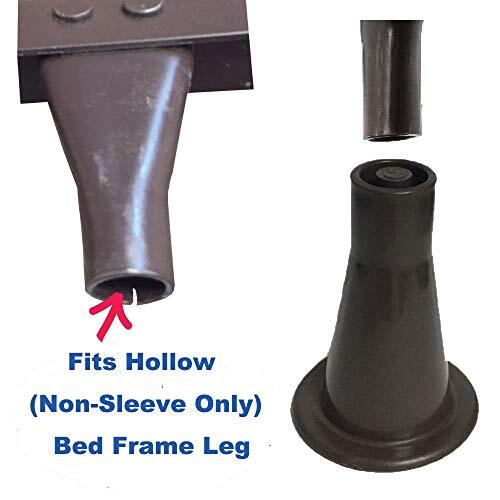 6 Pack Bed Frame Glide Legs to Replace Wheels Replacement Feet for Bed