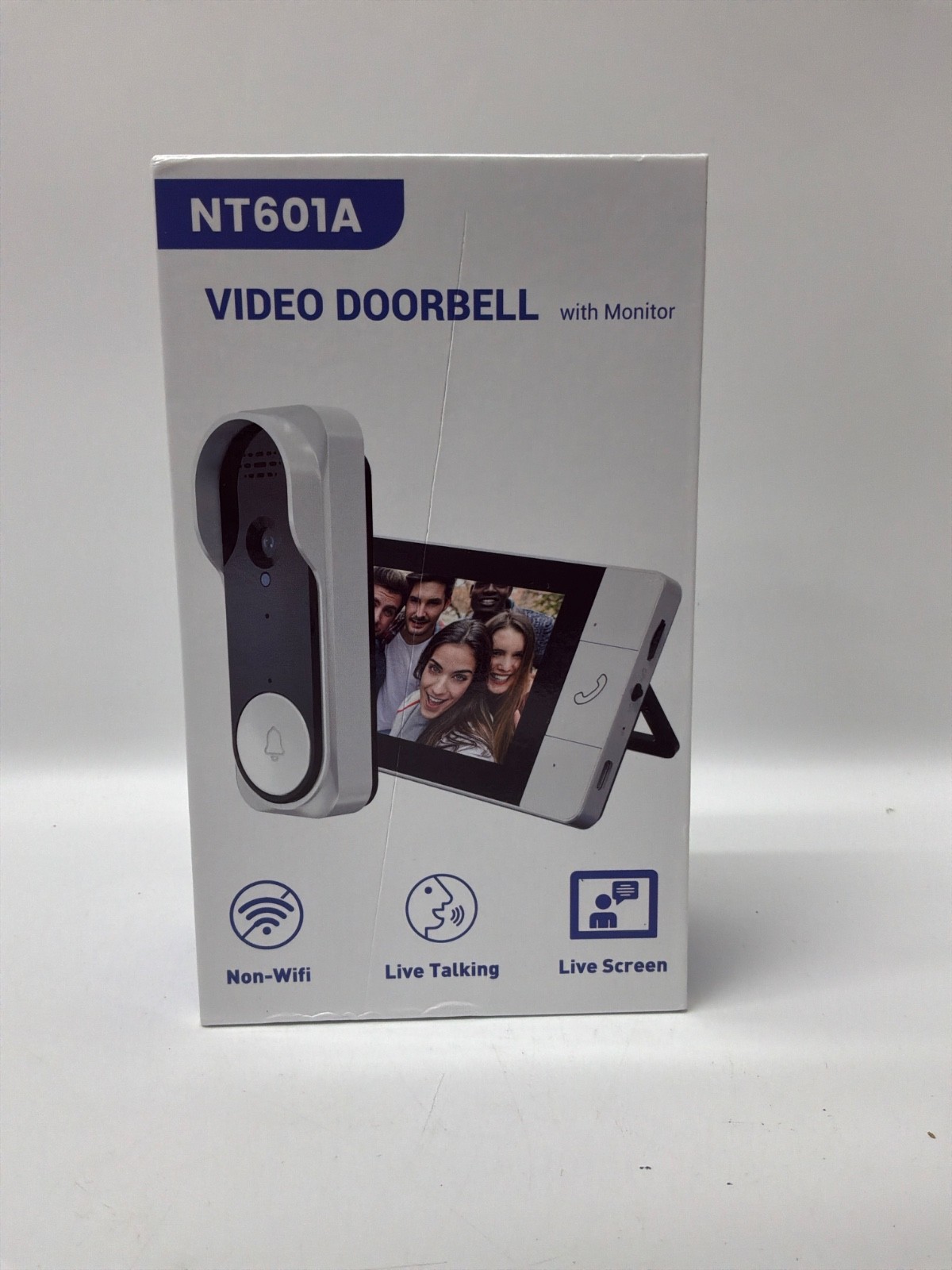 DT601A Smart Video Doorbell with Monitor – No WiFi Needed