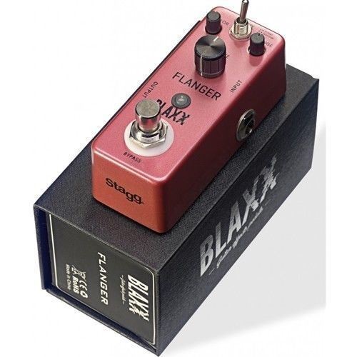 Blaxx by Stagg Model BX-Flanger Electric Guitar Flanger Effect Pedal