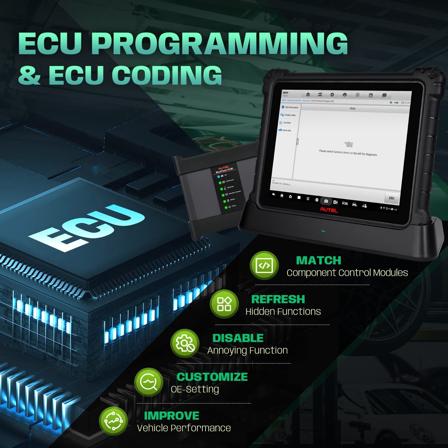 PROMO Autel MaxiSys Ultra EV +EV BOX Electric Intelligent Diagnostic Programming