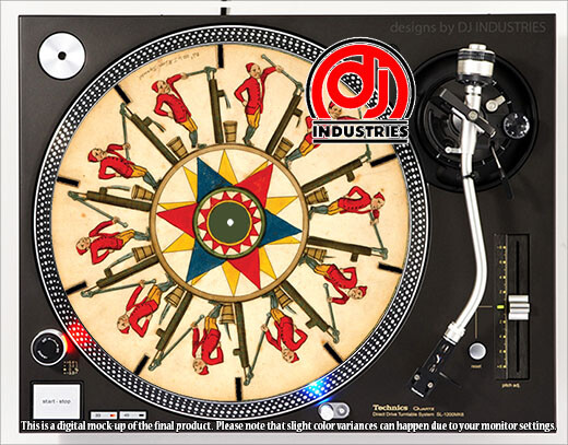 Well Water - 7"-12" DJ slipmat for LP turntable record player