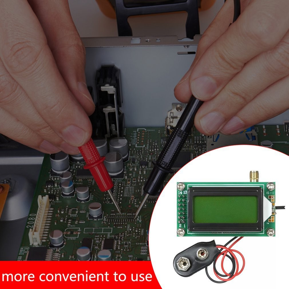 DIY High Accuracy 1~500MHz Frequency Counter Tester LCD Measurement F/ Ham Radio