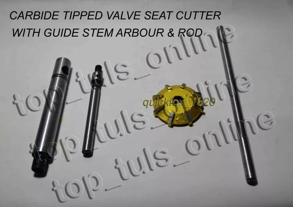 VALVE SEAT CUTTER CARBIDE 1.5/8''30 DEGREE TO CUT HARD SEAT RINGS UPGRADE TOOL