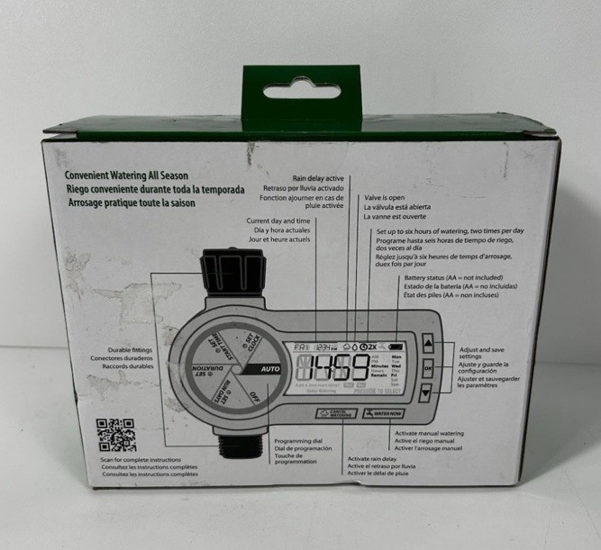 Rain Bird Professional Grade Electronic Digital Hose End Timer Model 1ZEHTMR