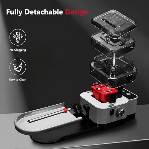 Automatic Electric Cigarette Rolling Machine & Tobacco Grinder, Portable for 8mm