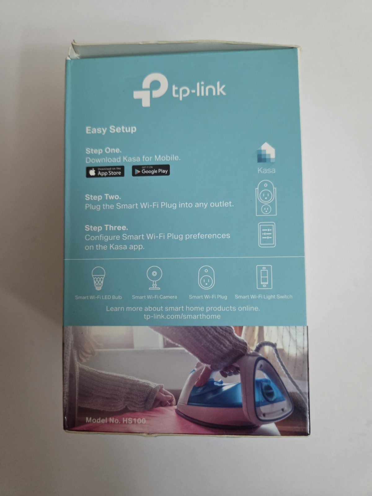TP-LINK Smart Wi-Fi Plug HS100 White Sealed